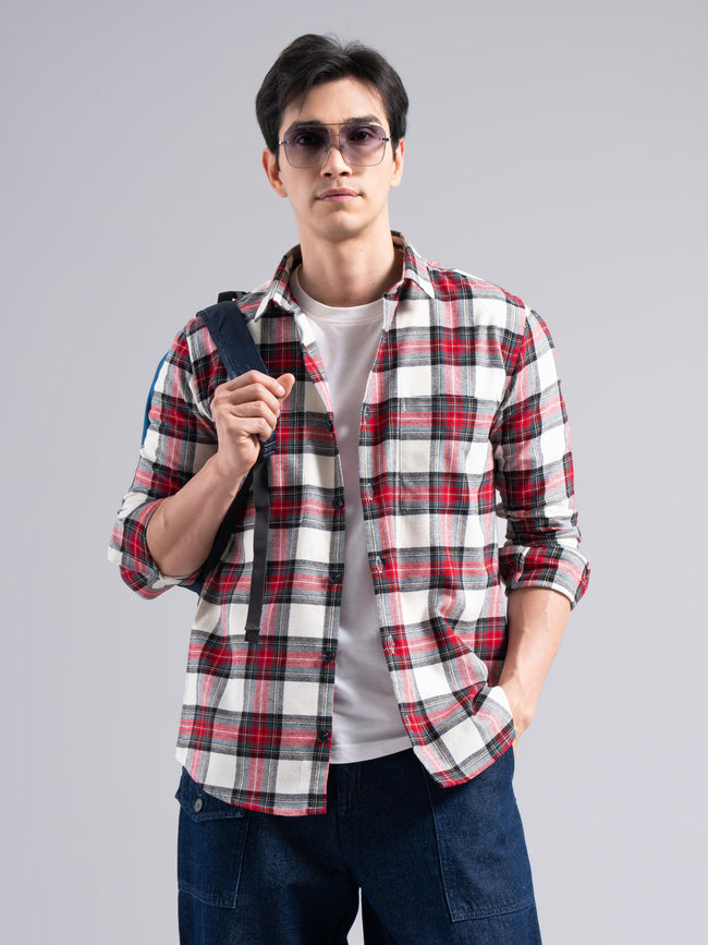 Men Bekor Checks Shirt