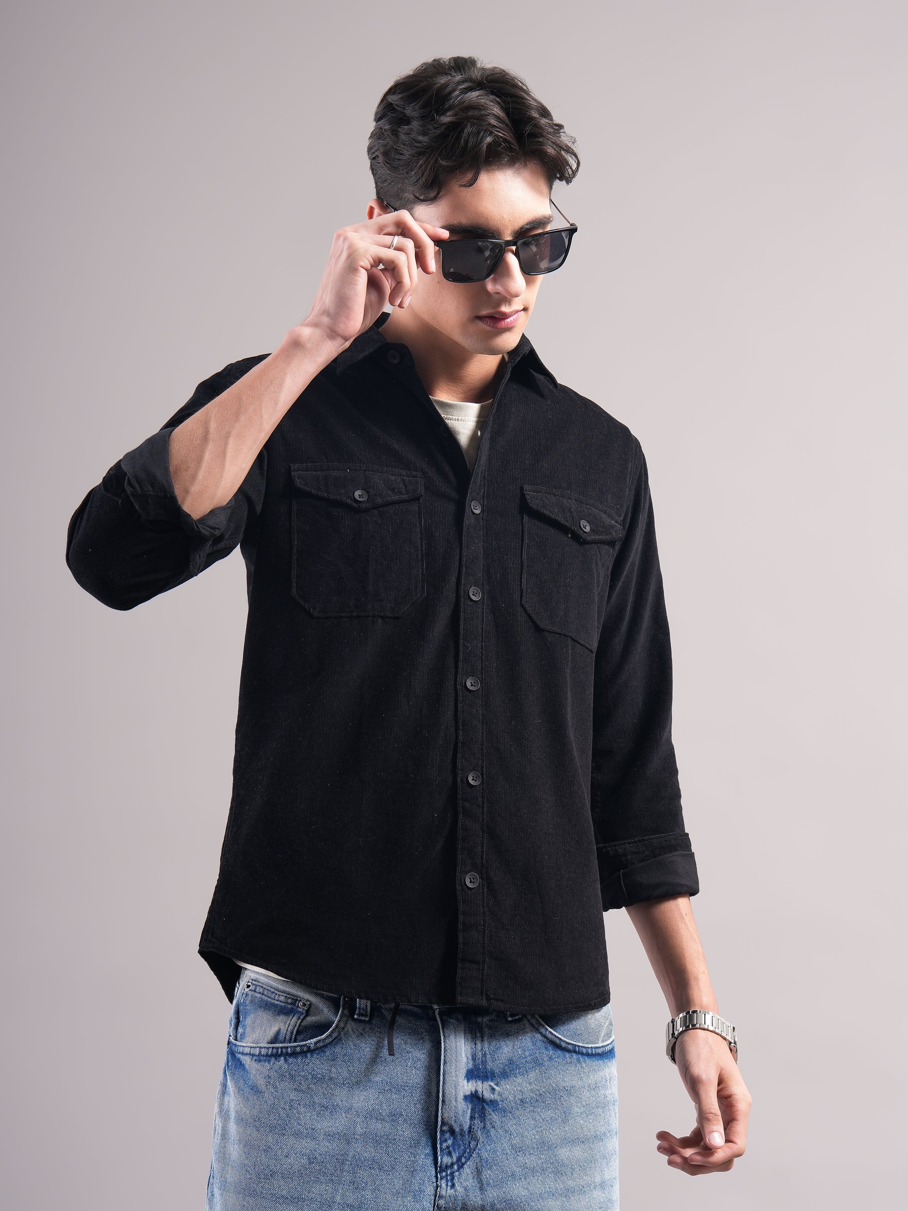 Men Belmor Corduroy Shirt