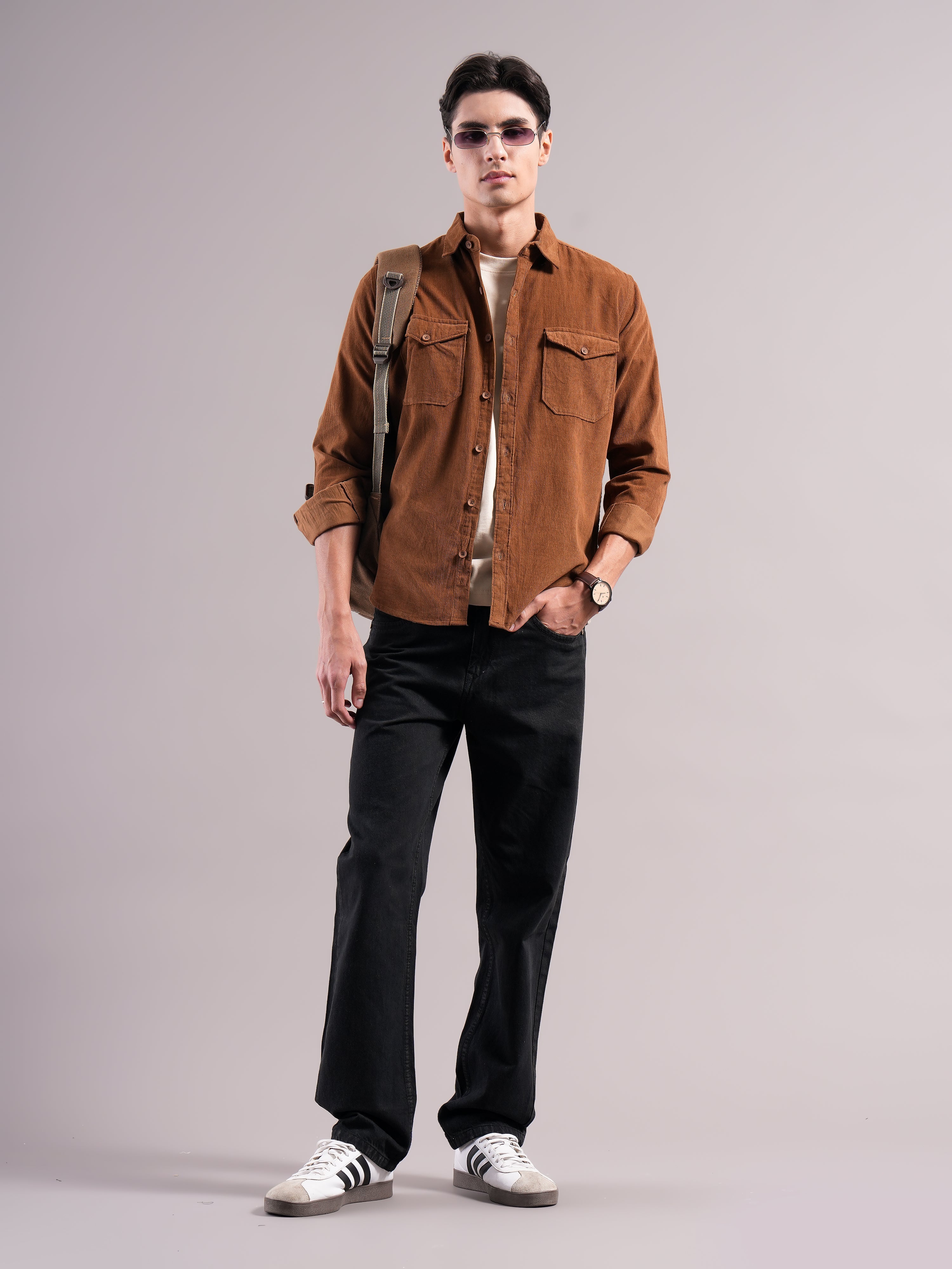 Men Belmor Corduroy Shirt