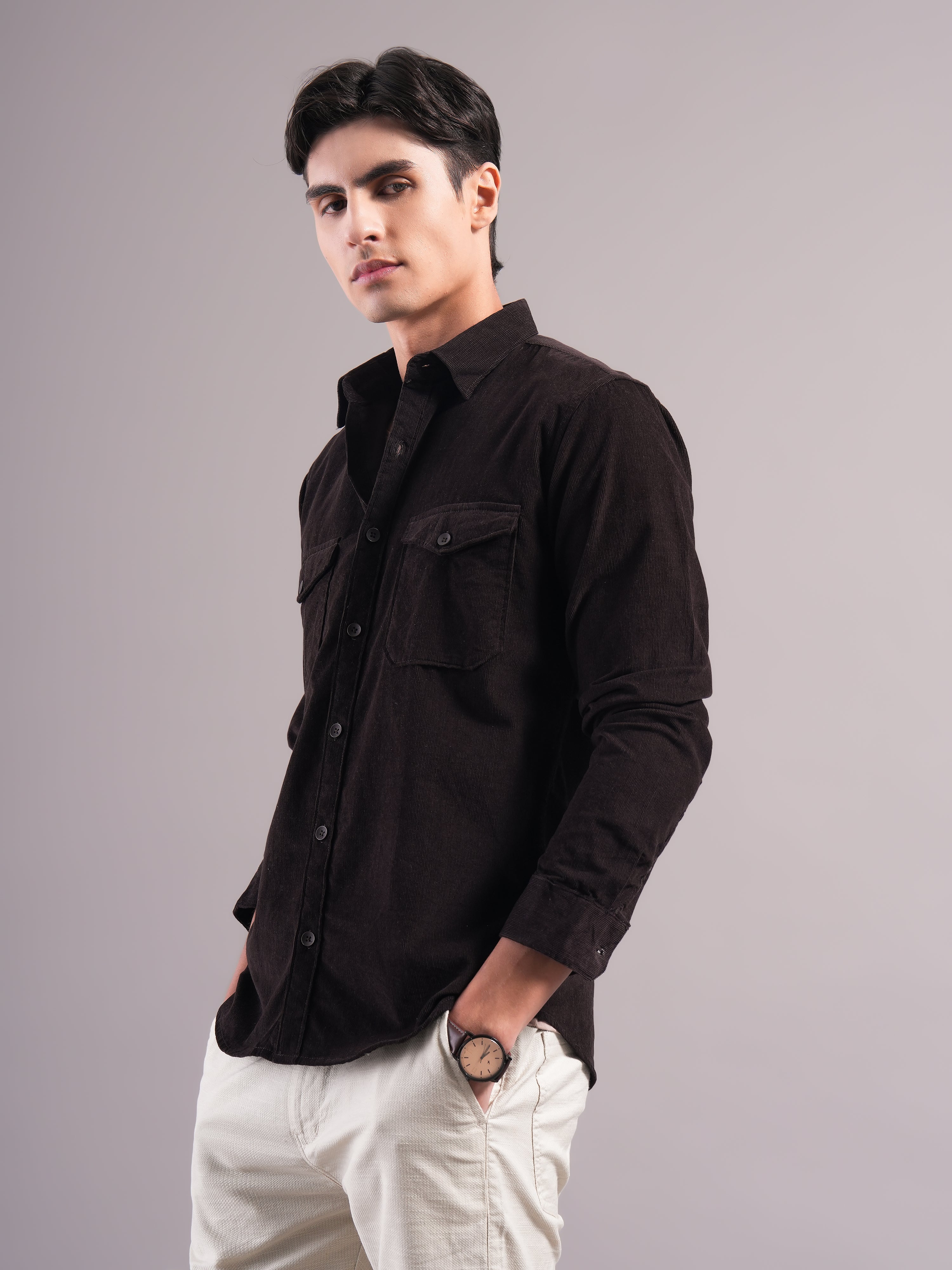 Men Belmor Corduroy Shirt