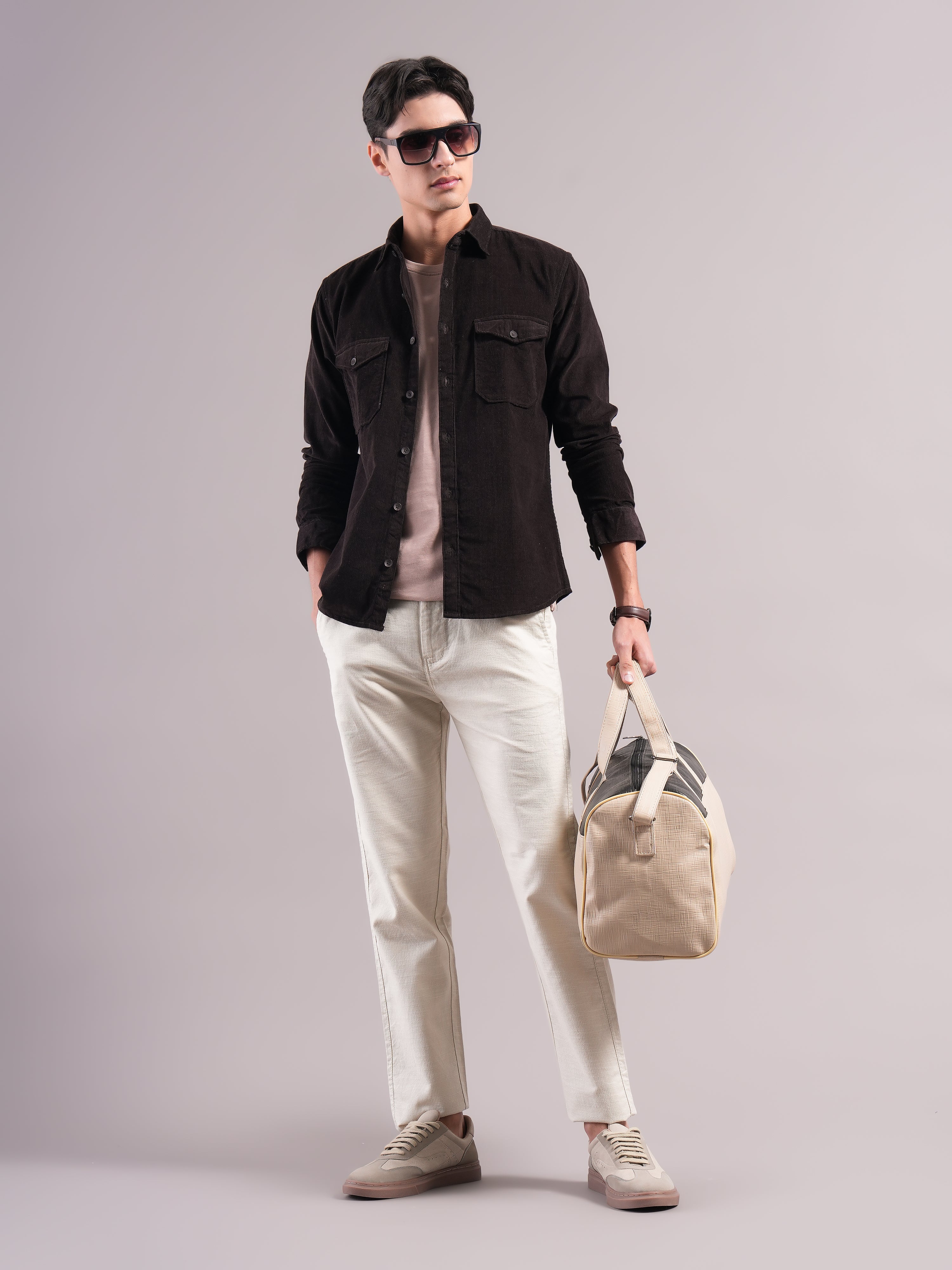 Men Belmor Corduroy Shirt