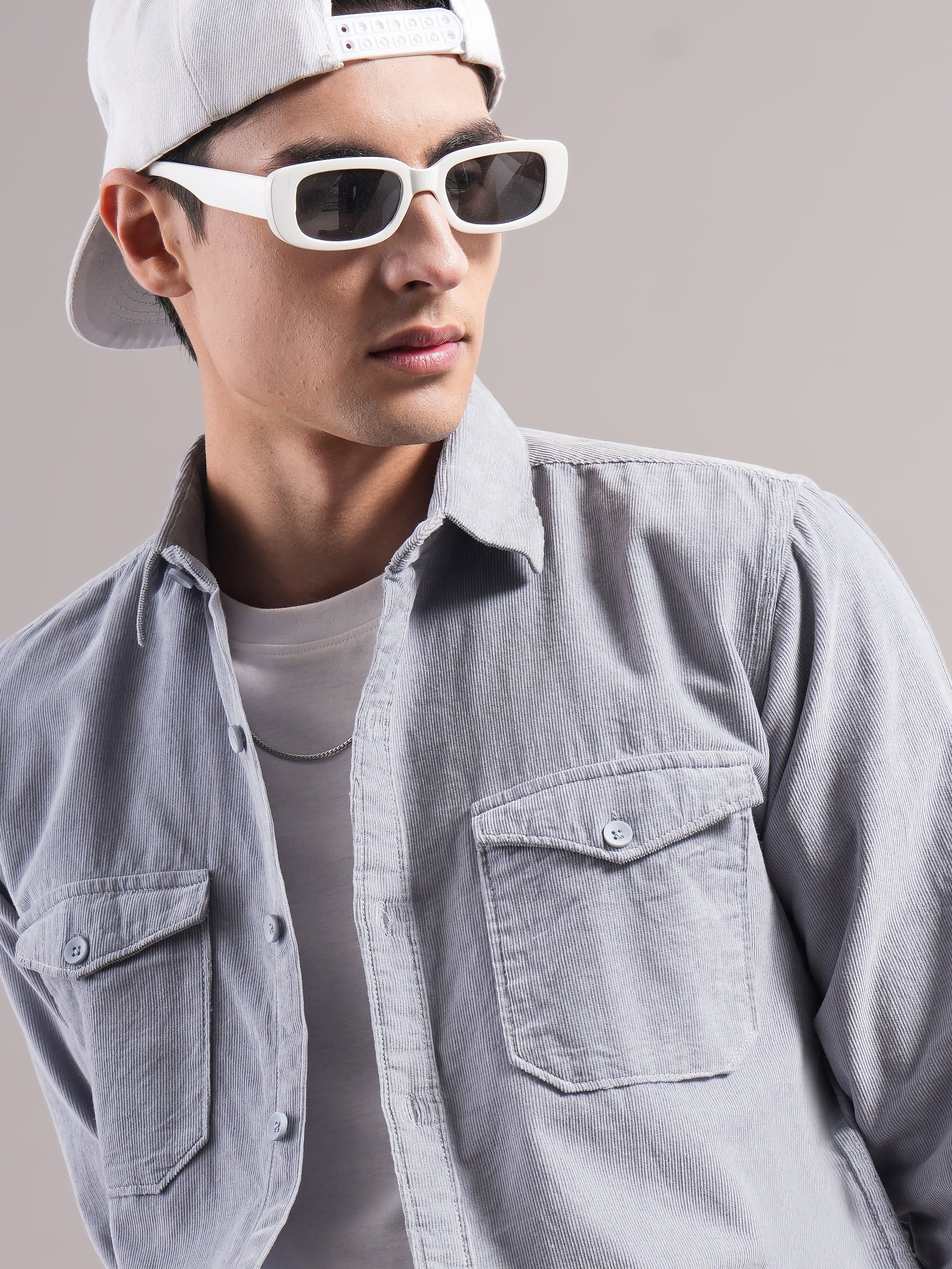 Men Belmor Corduroy Shirt