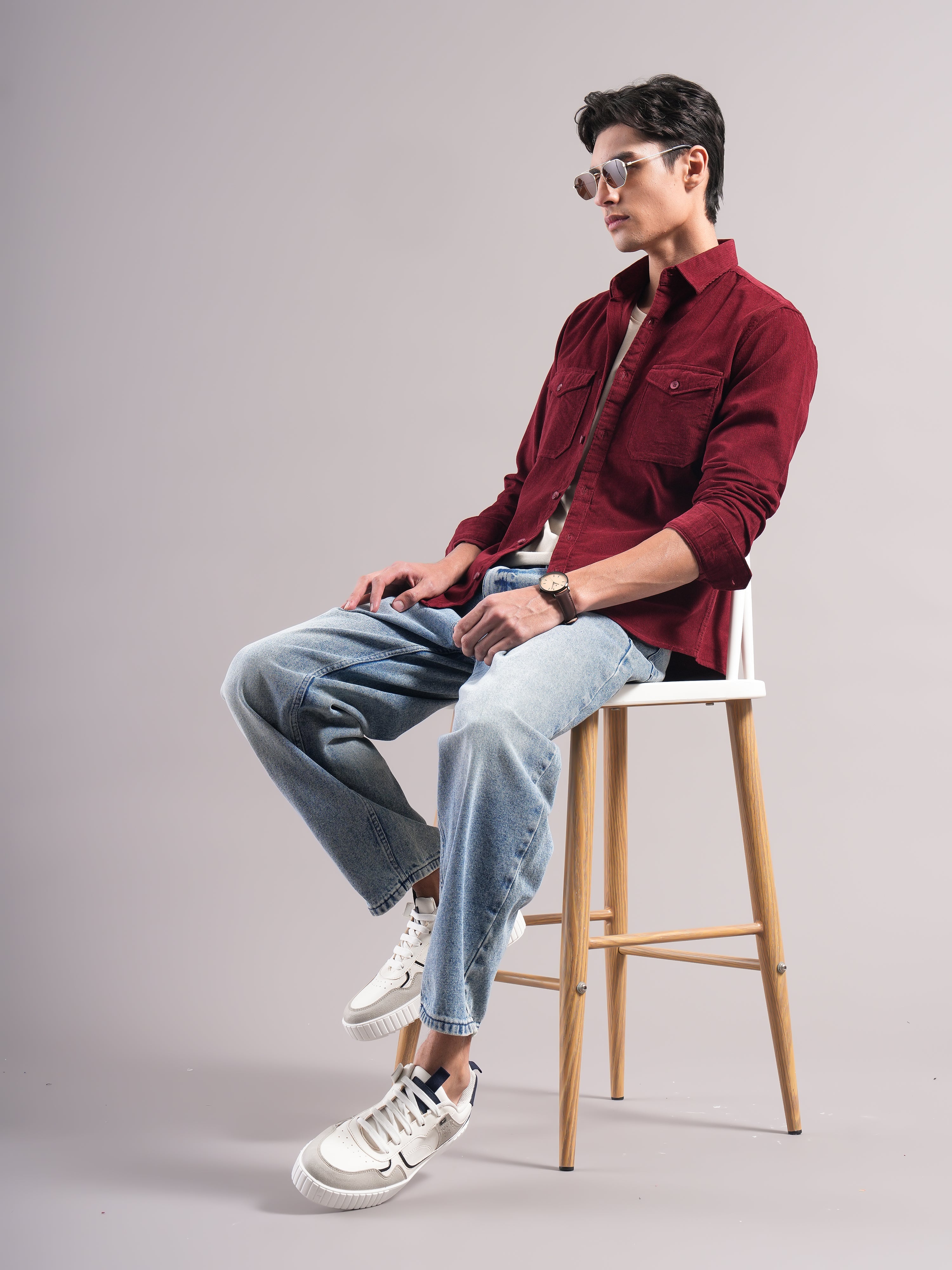 Men Tairo Biege Cargo Pant
