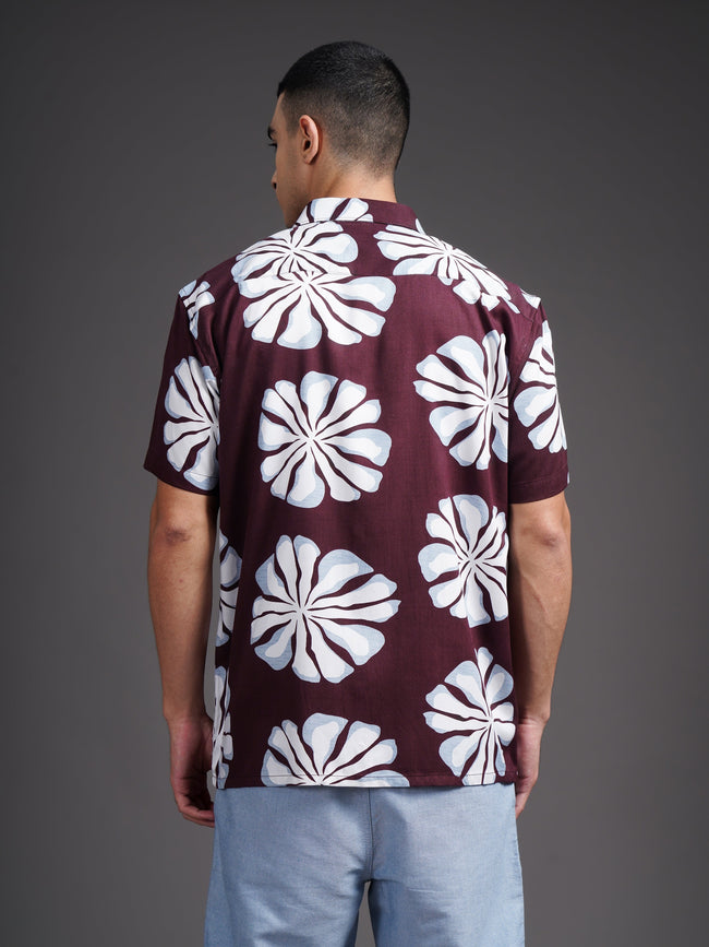 Men Eldun Black Printed Shirt