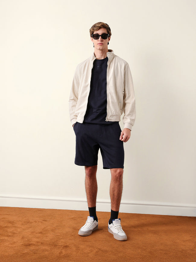 Men Solid Cotton Shorts