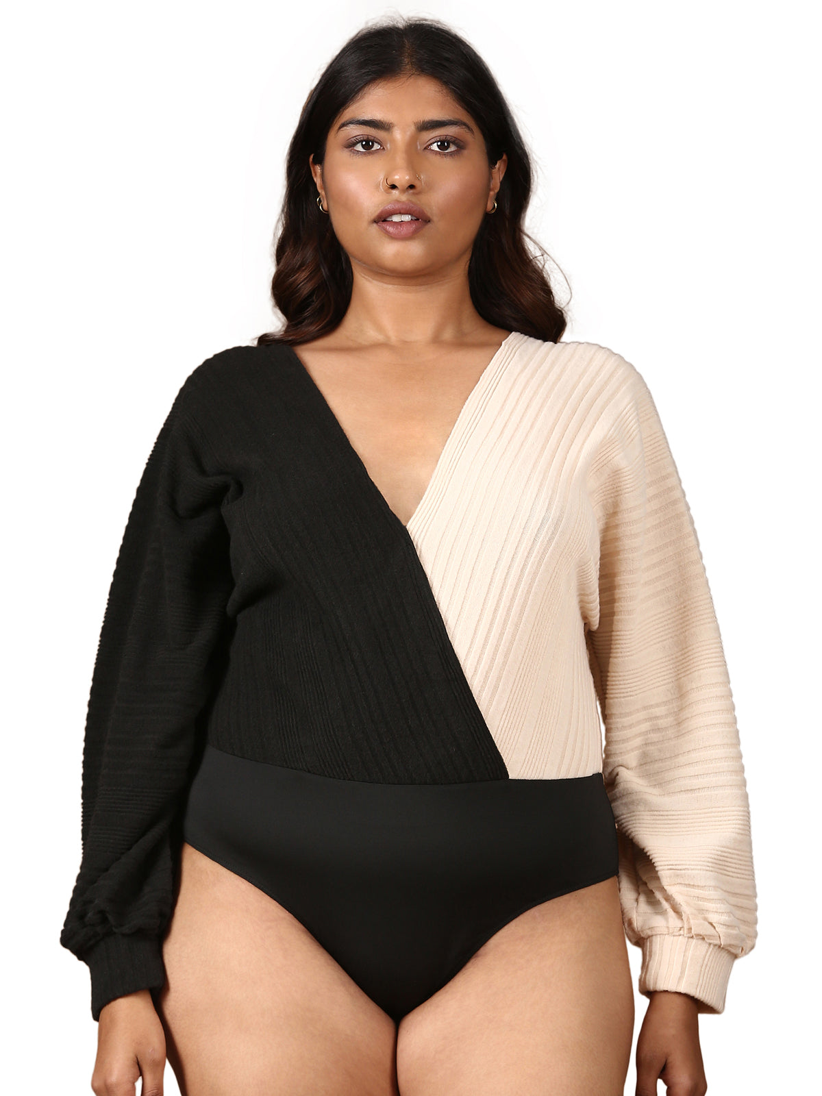 Women Knitted Bodysuit