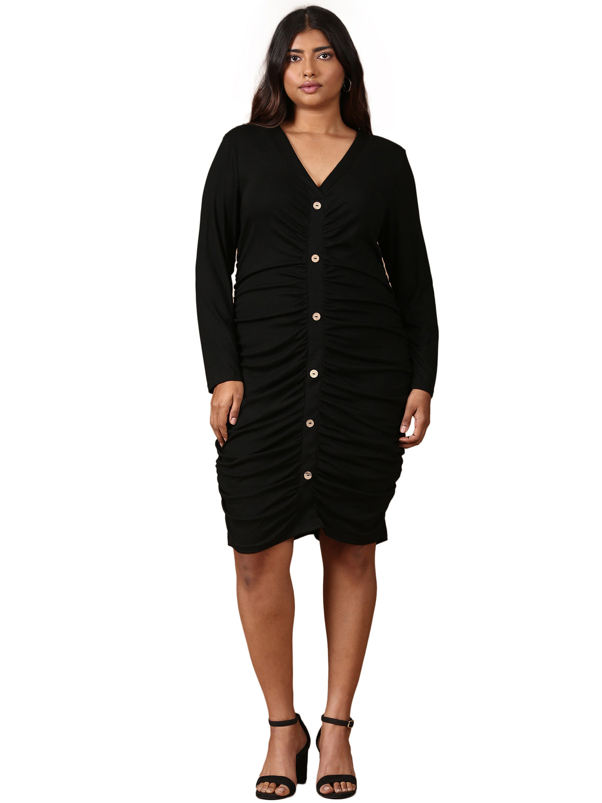 Women Black Bodycon Dress