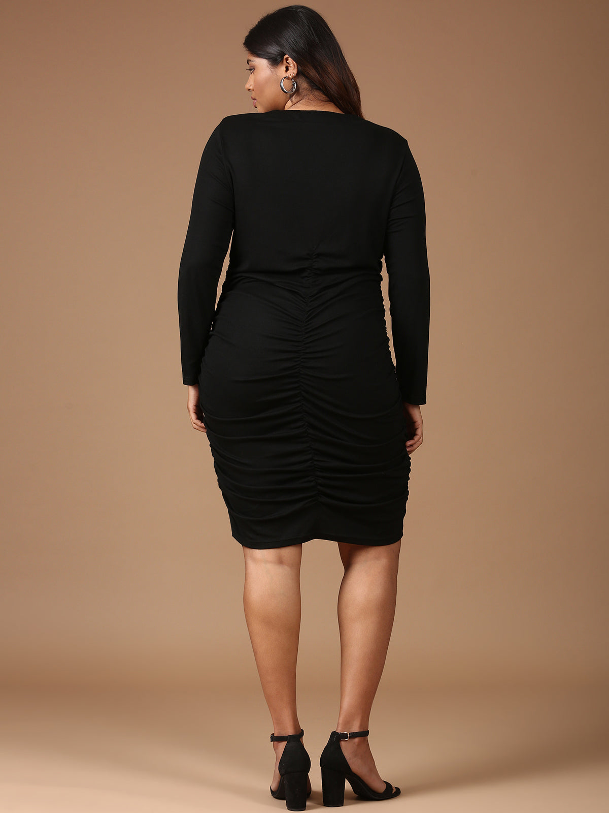 Women Black Bodycon Dress