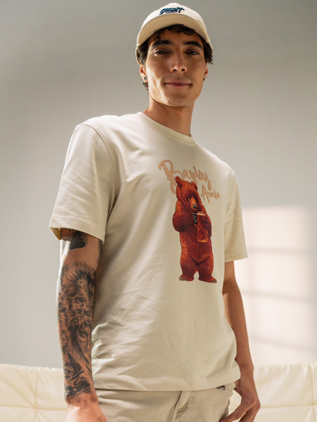 Men Cotton Graphic Printed Tshirt
