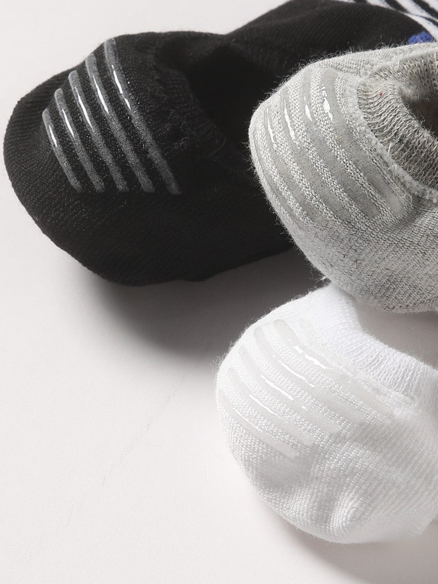 Men Pack of-3 Striped Ankle Length Socks