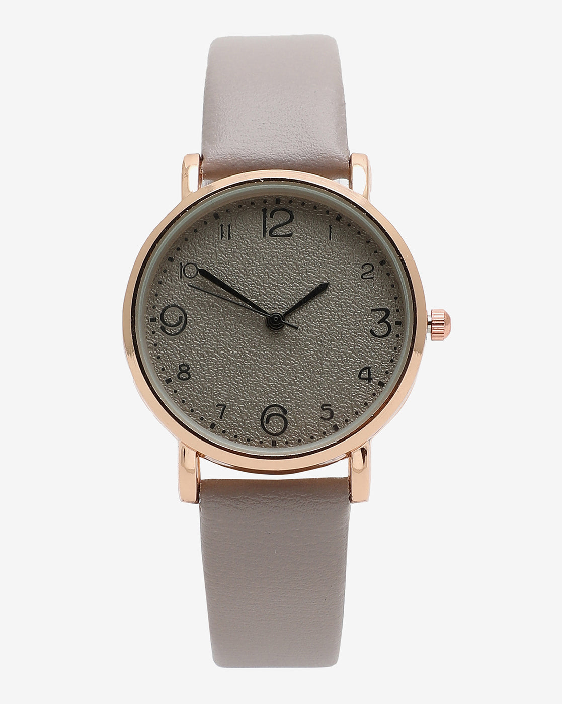 Analog Round Dial With Black Hour Marker