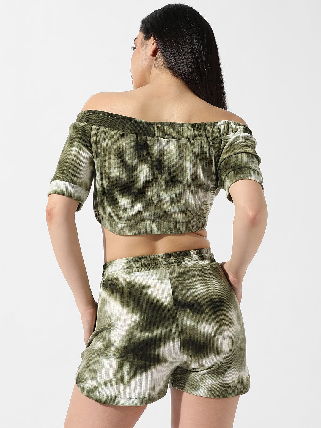 Women Multi Waffle Co-Ord Set
