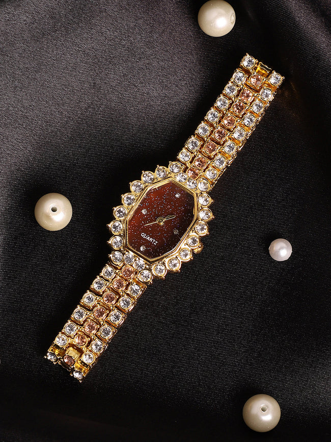 Audre Rose Gold Watch