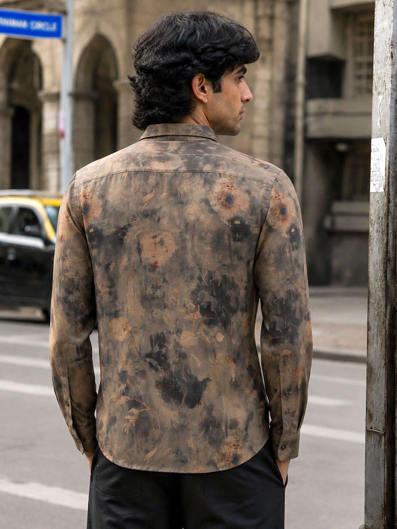 Men Multi Floral Printed Regular Fit Shirt