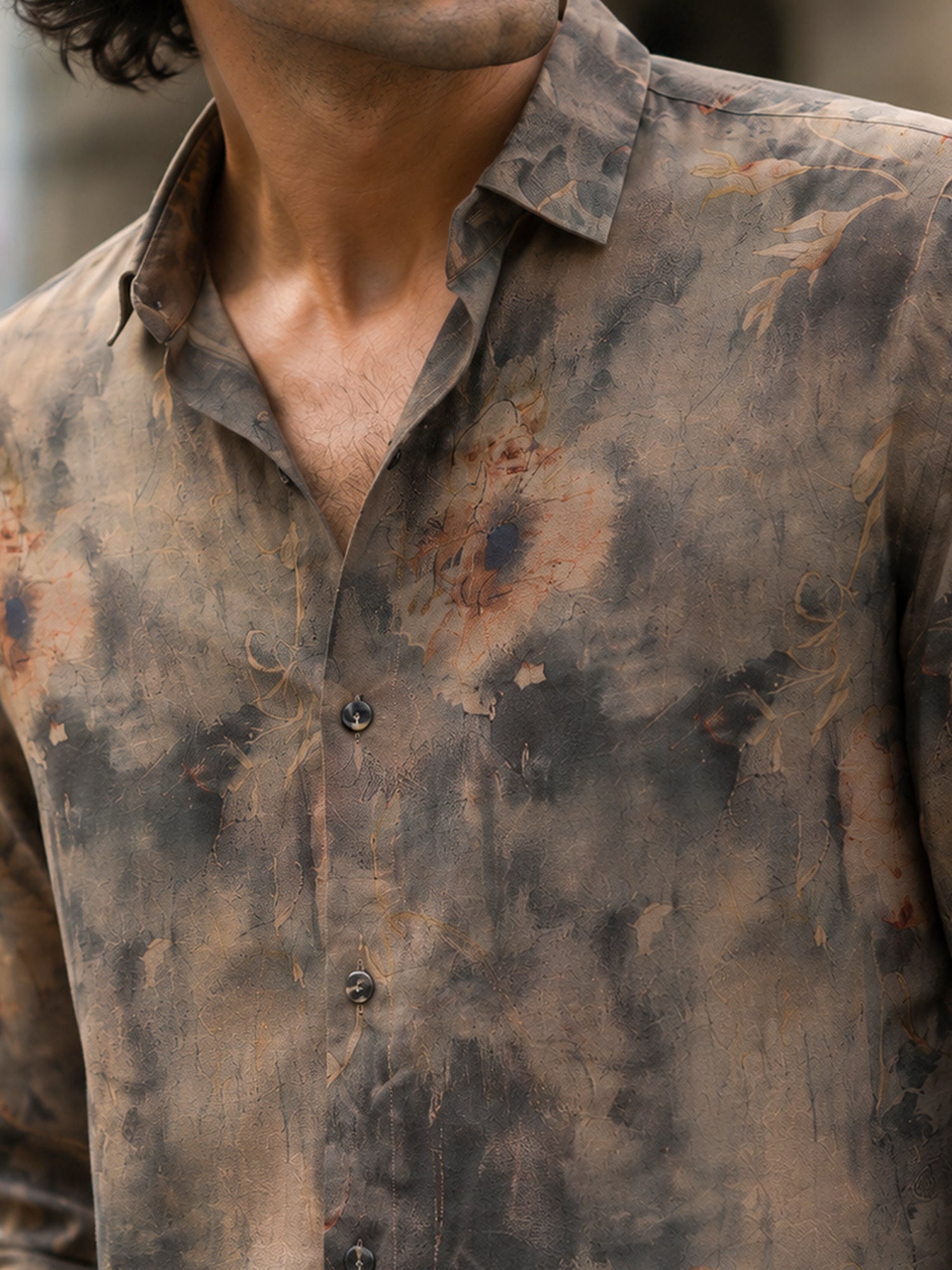 Men Multi Floral Printed Regular Fit Shirt
