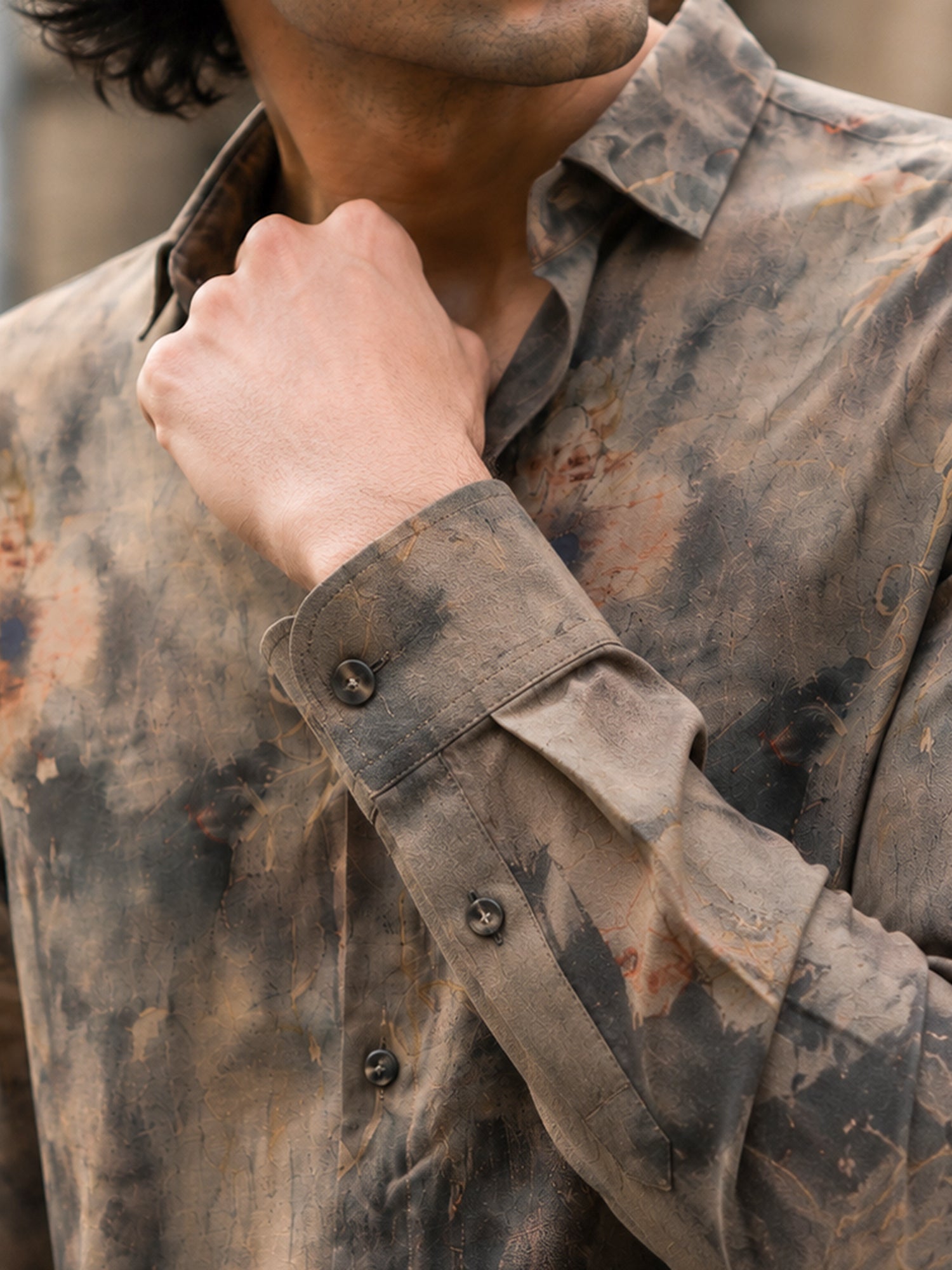 Men Multi Floral Printed Regular Fit Shirt