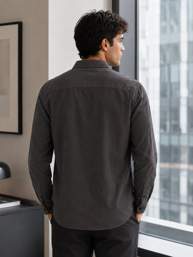 Men Grey Formal Shirt
