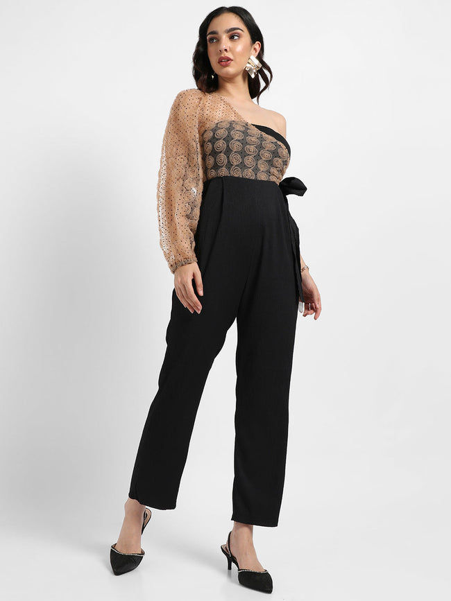Women Multi Self-Design Jumpsuit