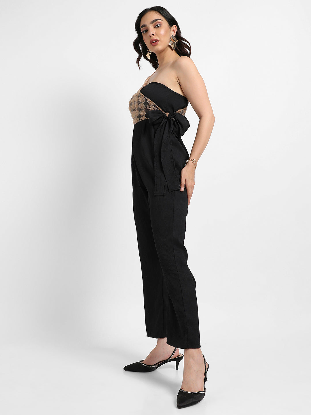 Women Multi Self-Design Jumpsuit