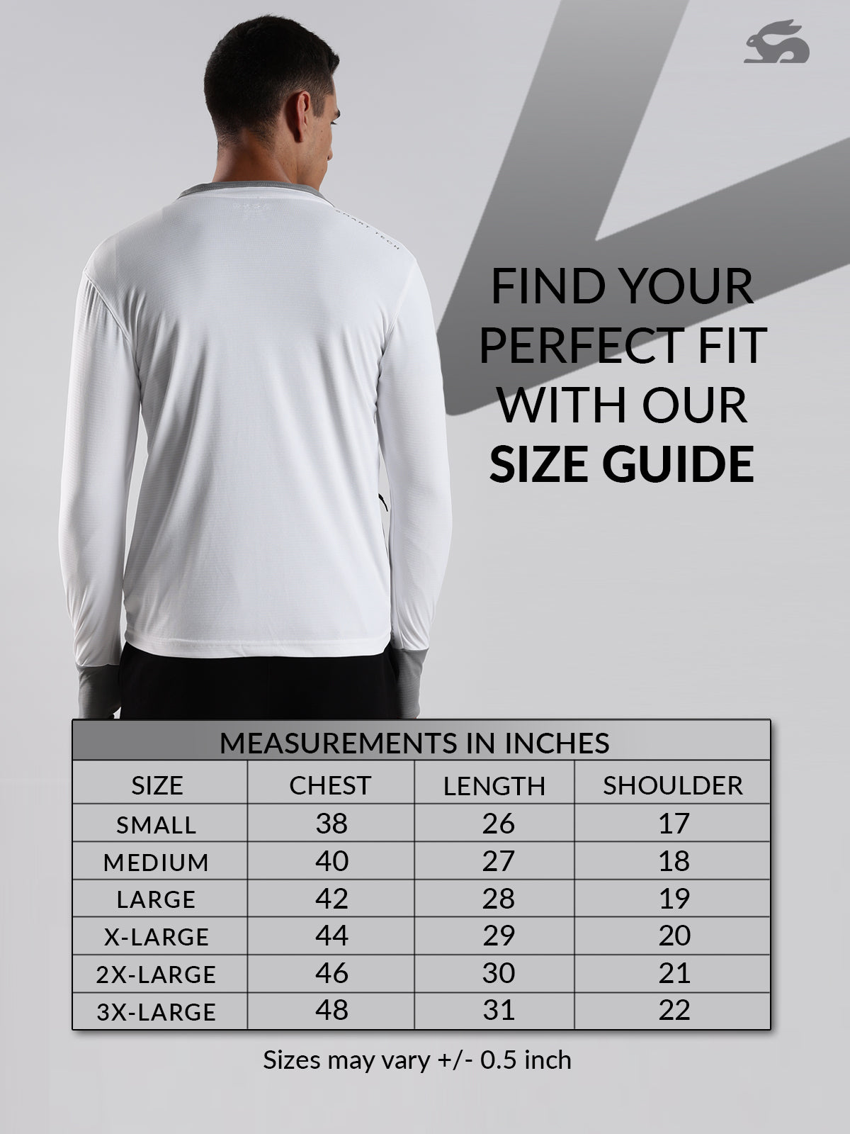 Men White Sunscreen Jacket With UV Protection And Zipper