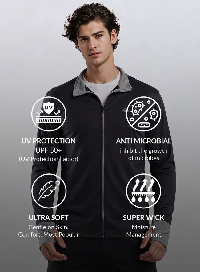 Men Sunscreen Jacket