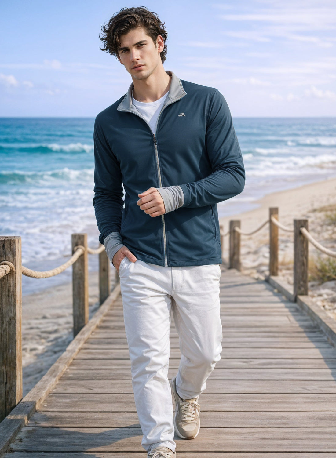 Men Sunscreen Jacket