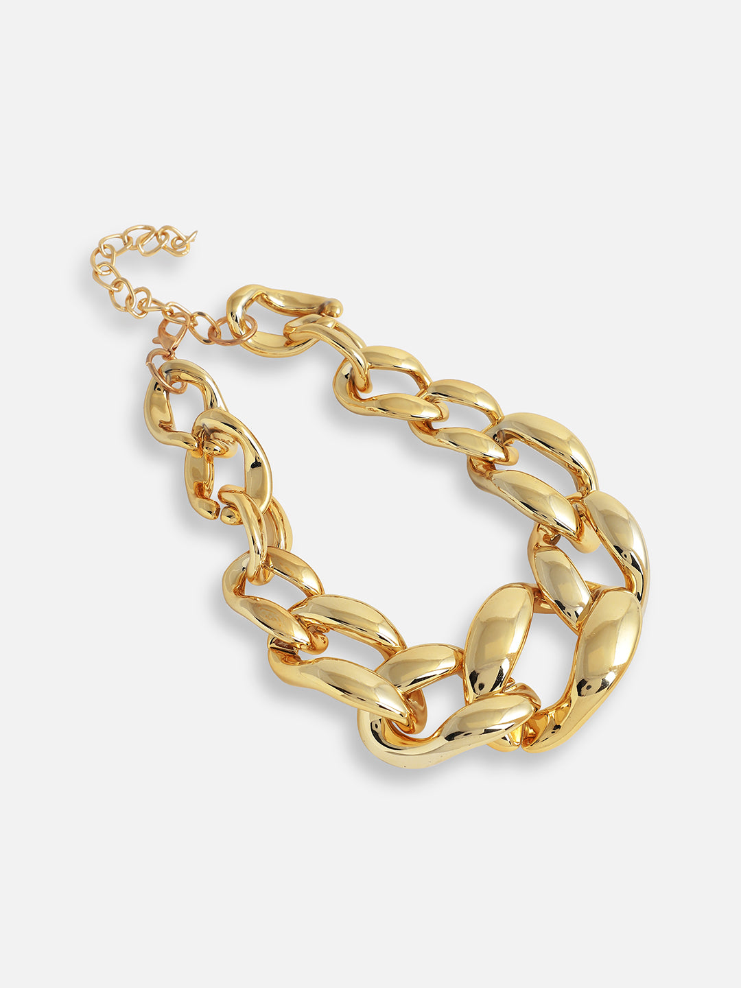 Women Toned Gold-Plated Necklace