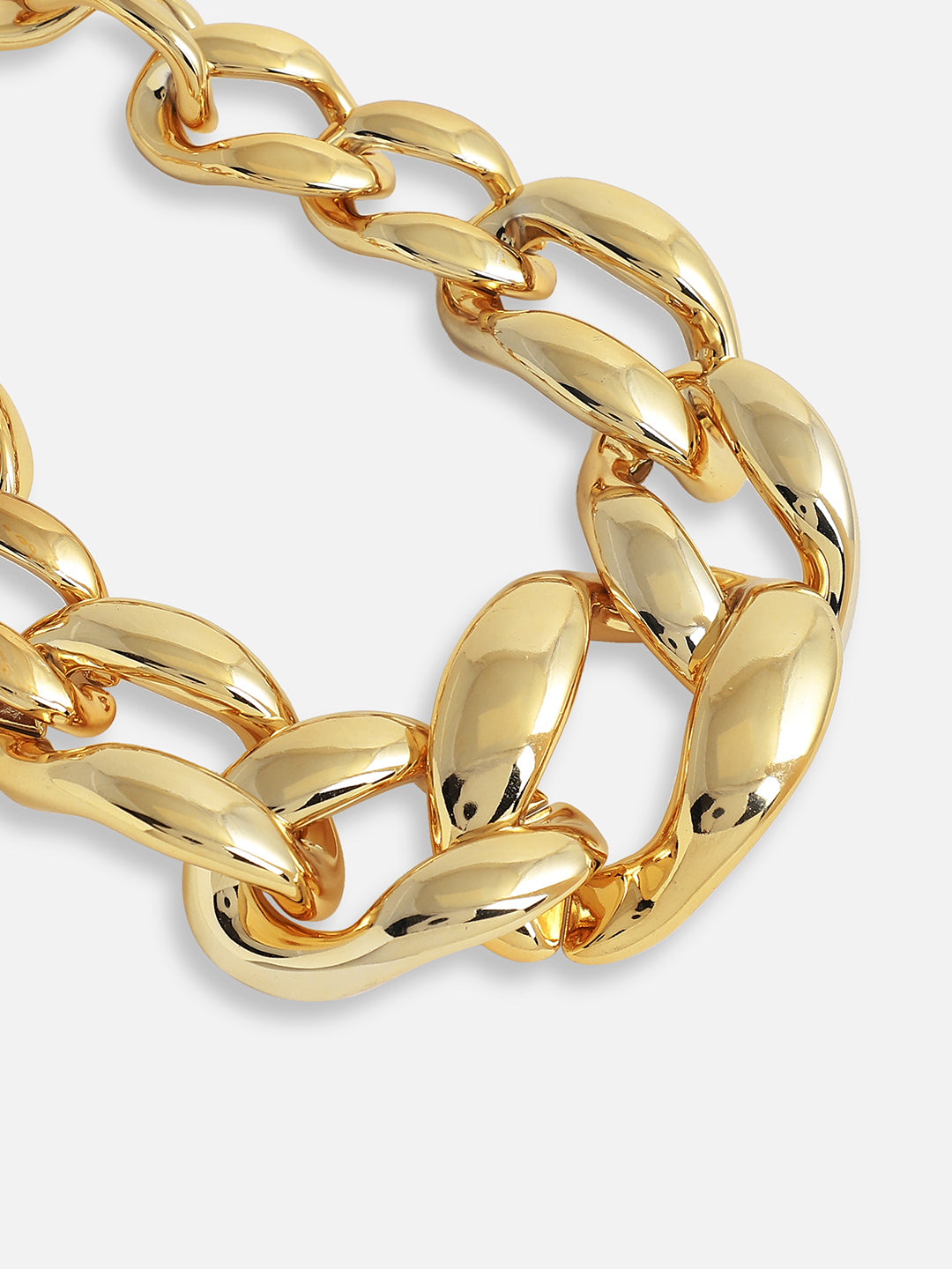 Women Toned Gold-Plated Necklace