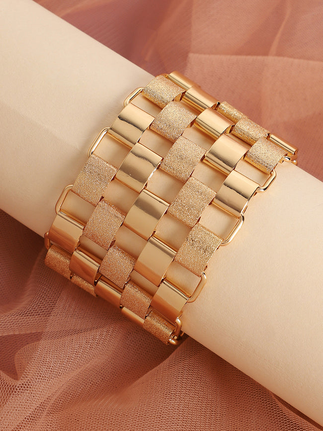Women Gold Plated Pearls Casual Bracelet