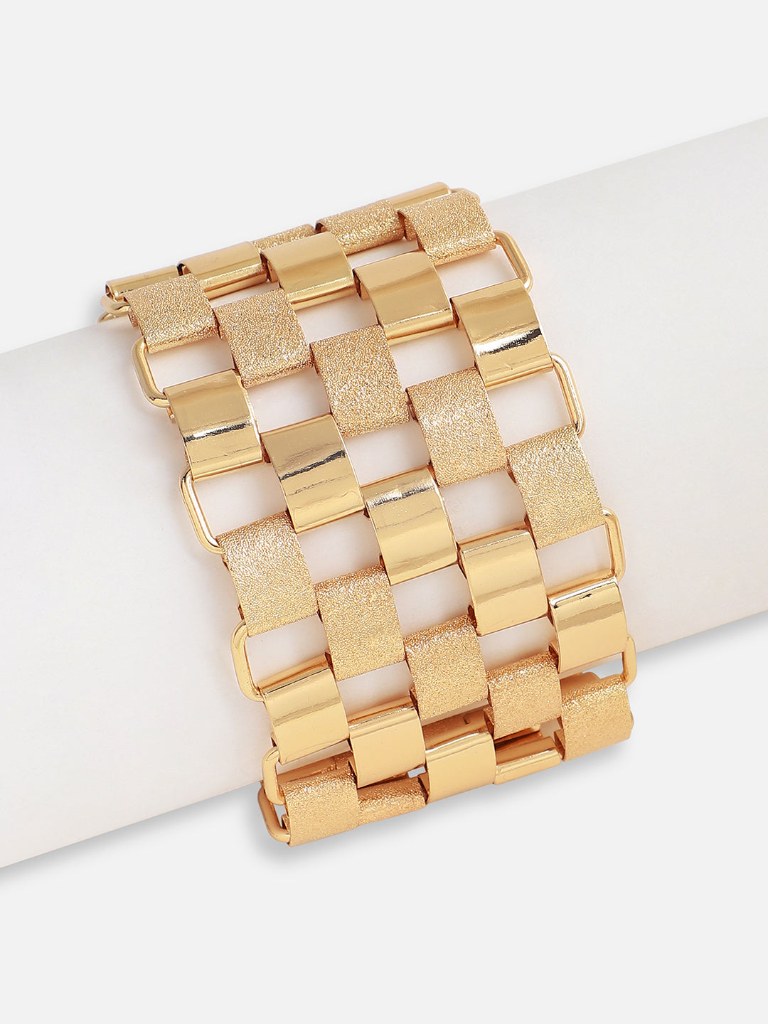 Women Gold Plated Pearls Casual Bracelet