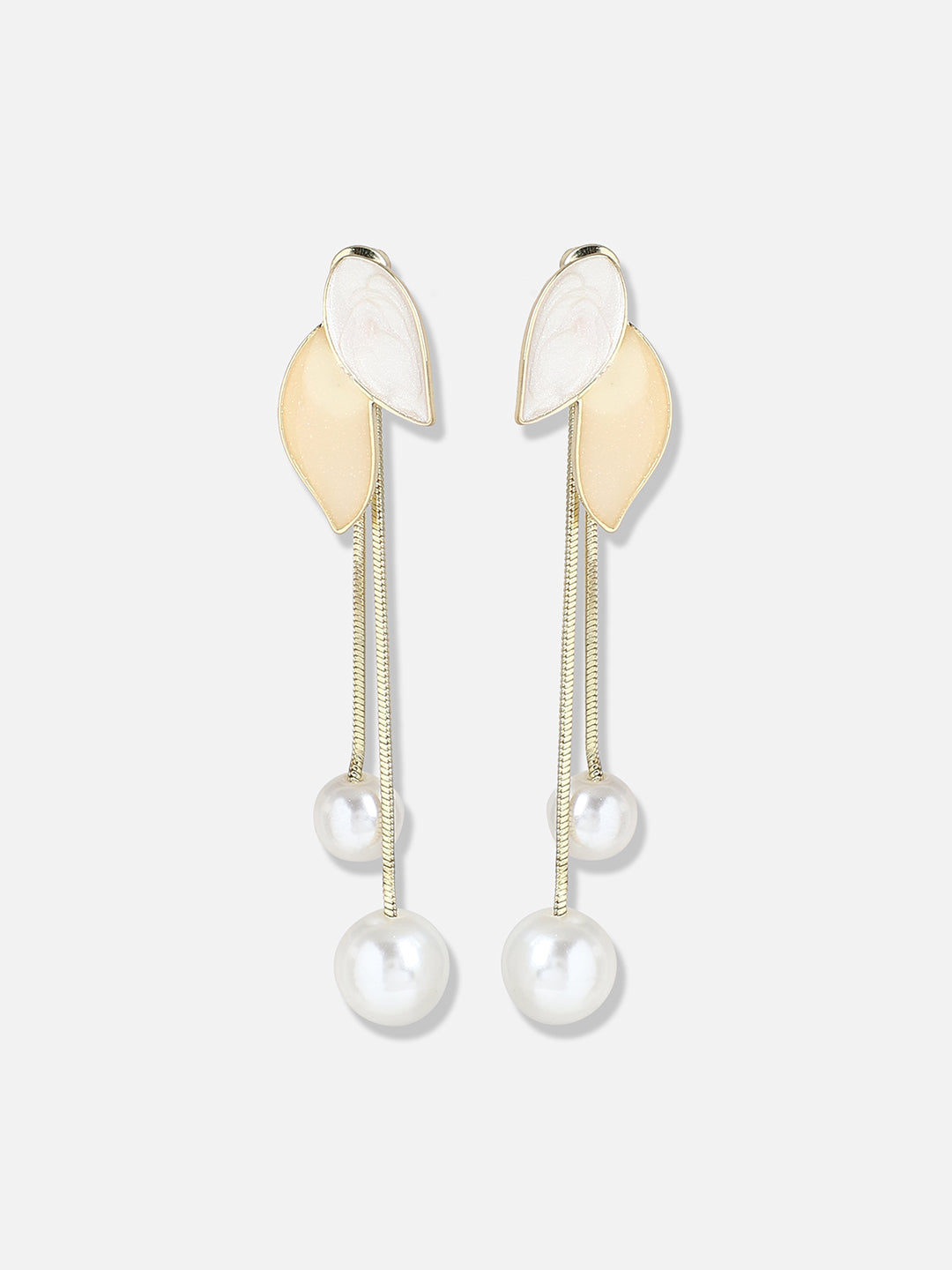 Women Silver Plated Designer Stone Casual Drop Earring