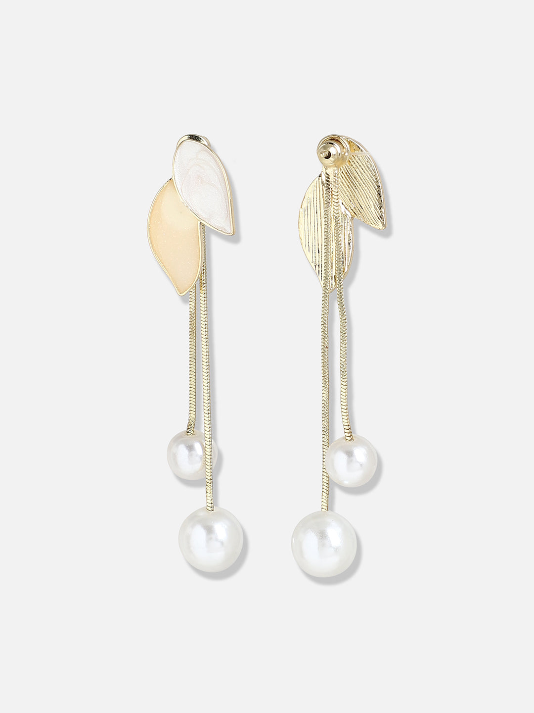Women Silver Plated Designer Stone Casual Drop Earring
