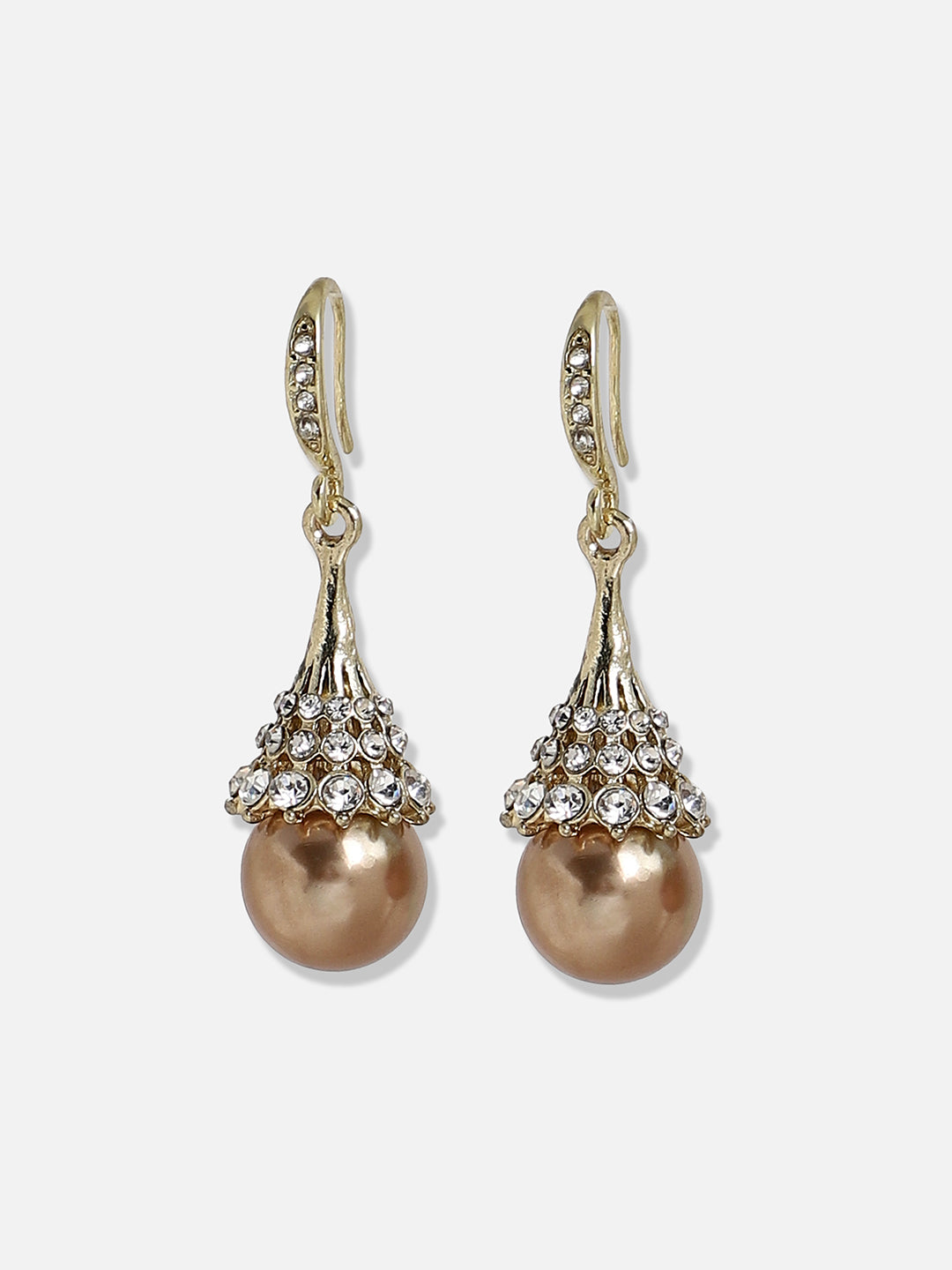 Women Gold Silver Plated Designer Casual Drop Earring