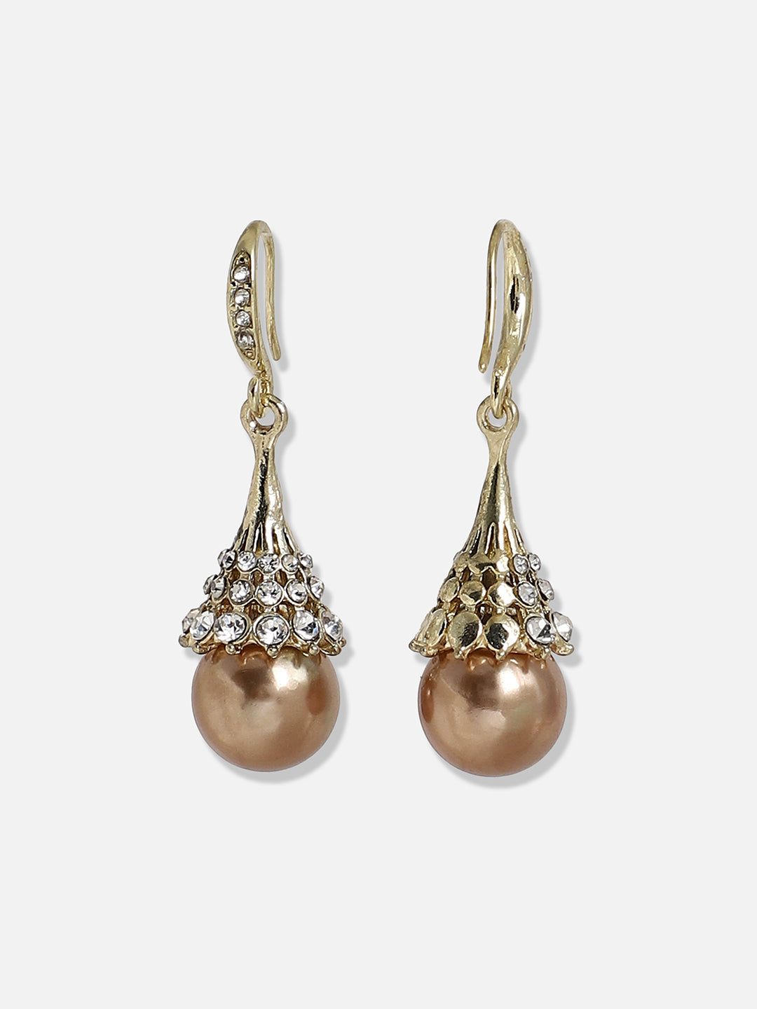 Women Gold Silver Plated Designer Casual Drop Earring