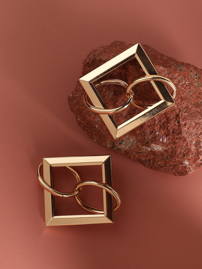 Women Silver Plated Designer Stone Casual Drop Earring