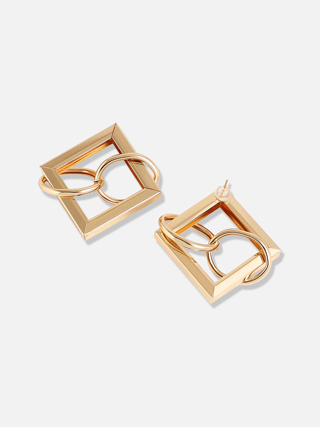 Women Silver Plated Designer Stone Casual Drop Earring