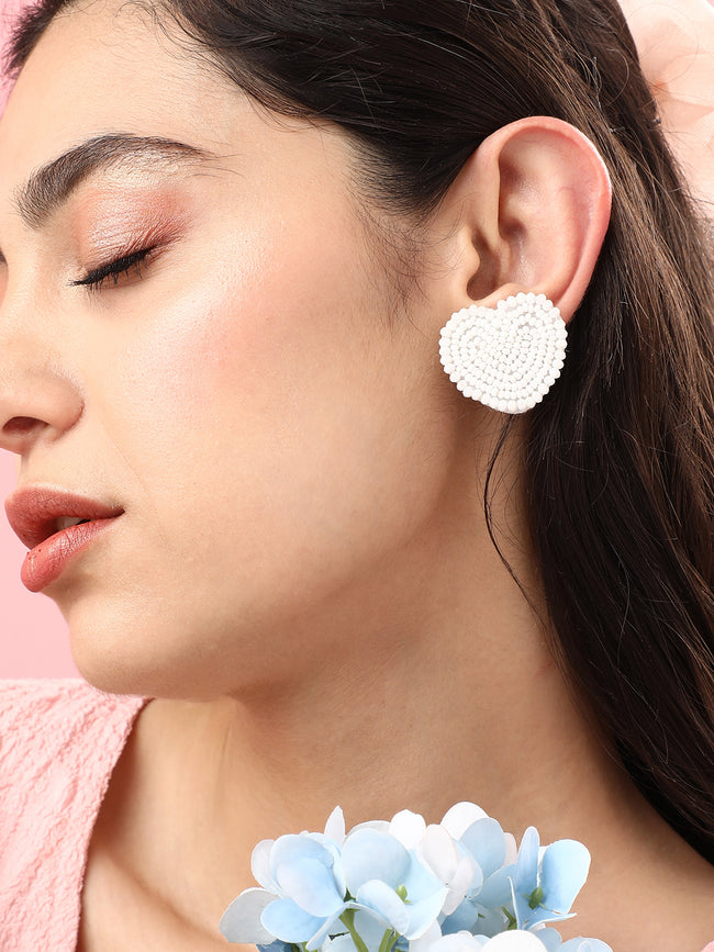 Women Silver Gold Plated Designer Casual Hoop Earring