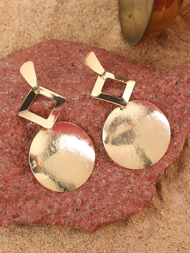 Women Silver Plated Designer Casual Drop Earring