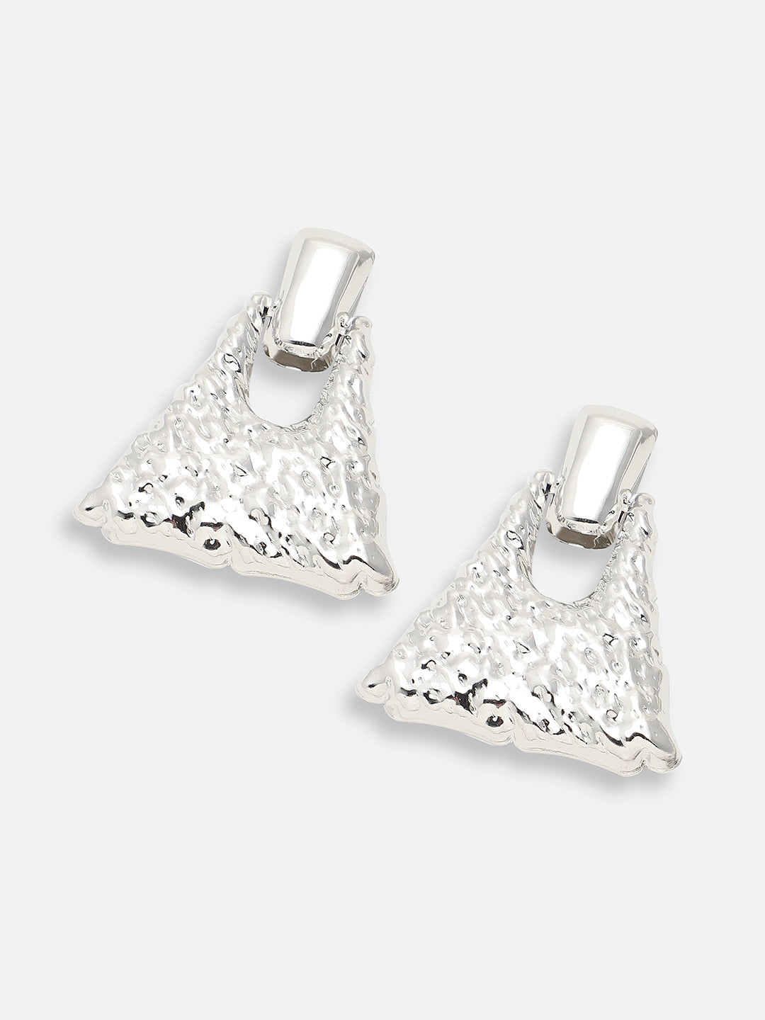 Women Silver Designer Drop Earring