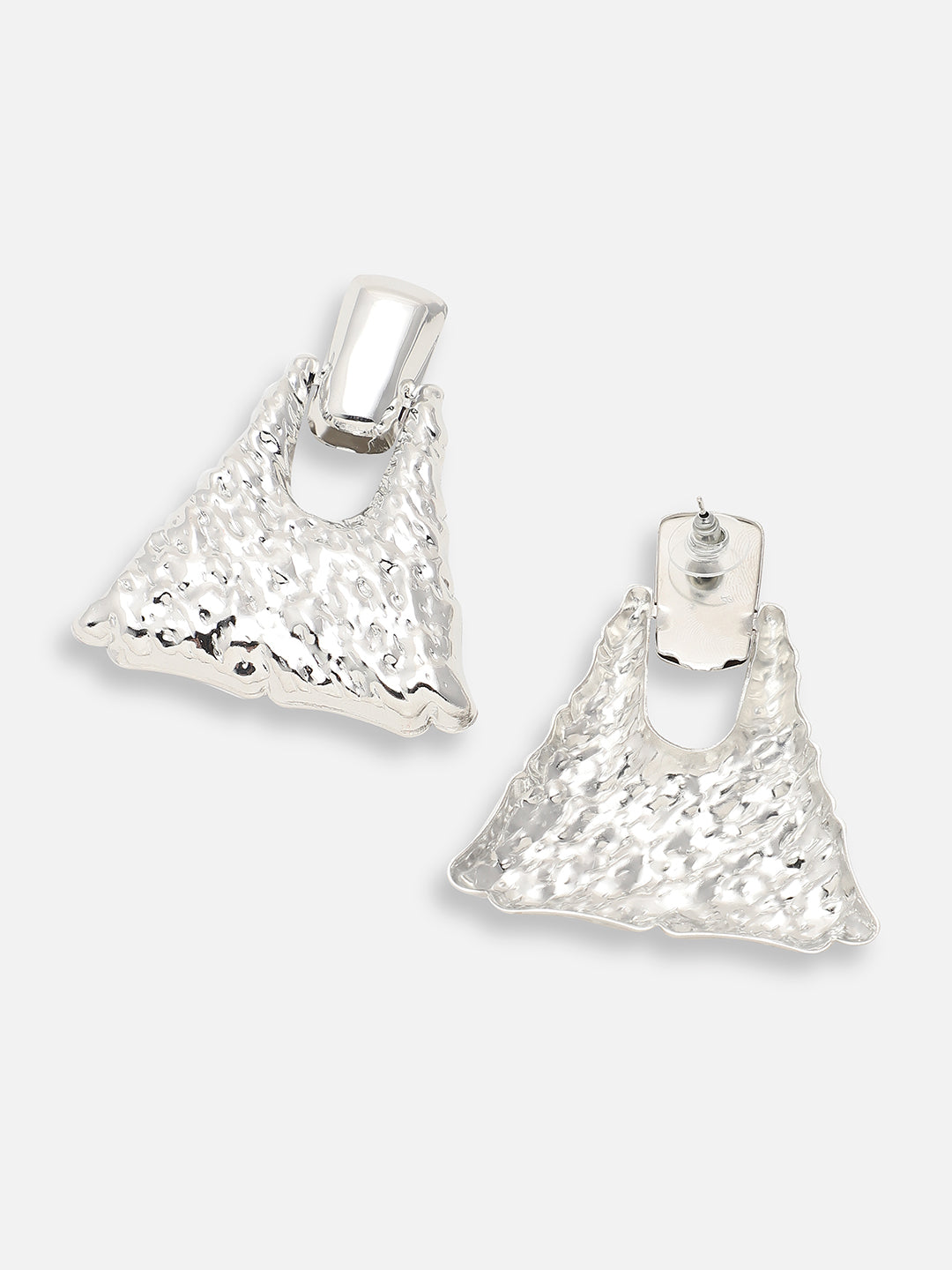 Women Silver Designer Drop Earring