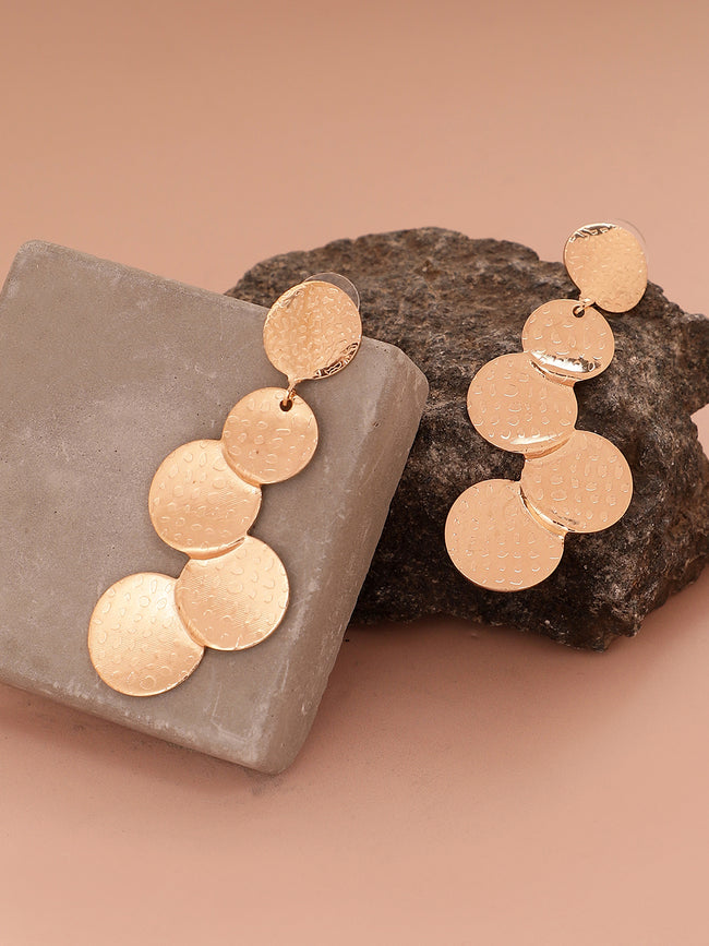 Women Silver Plated Designer Drop Earrings