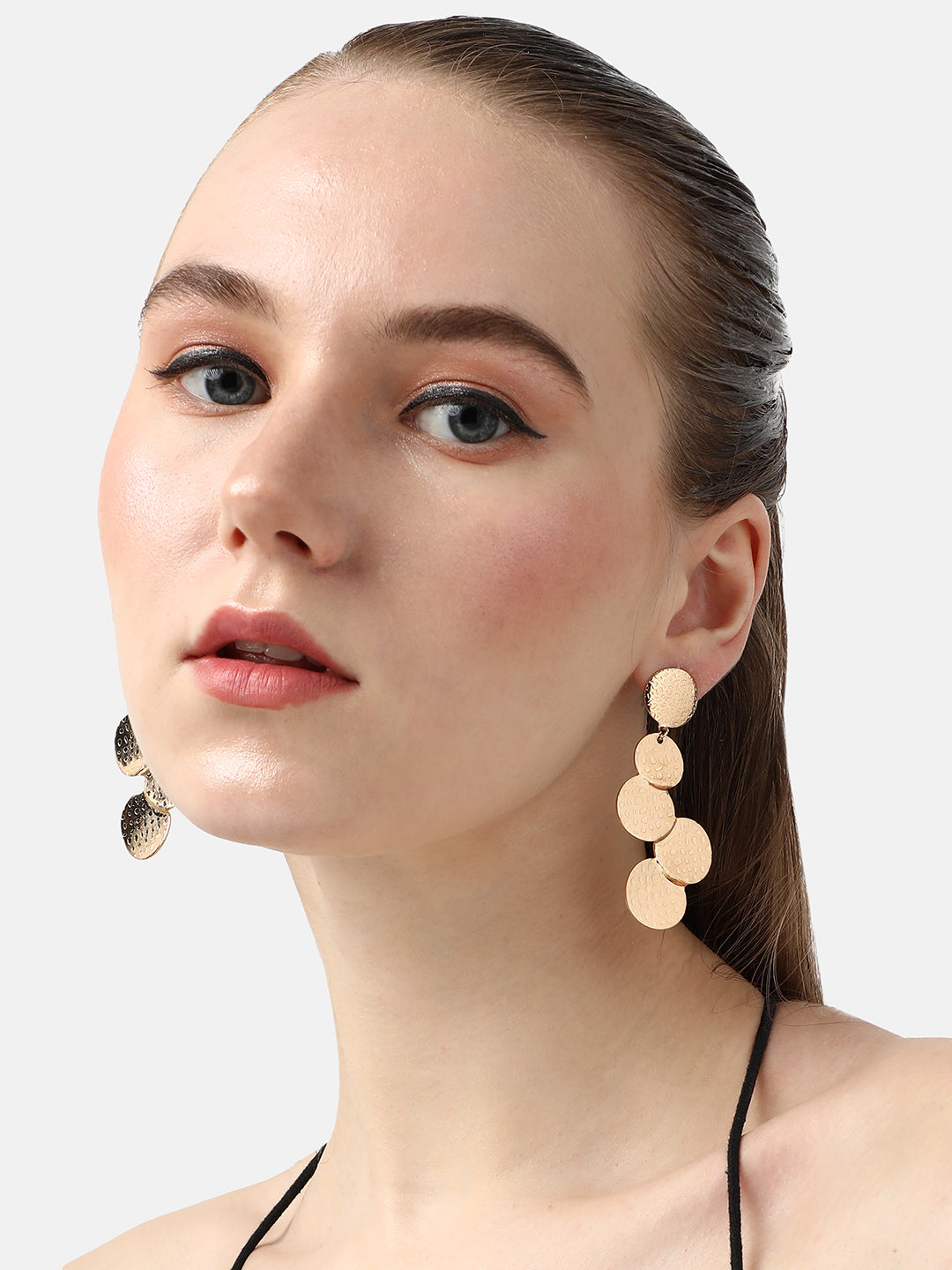 Women Silver Plated Designer Drop Earrings