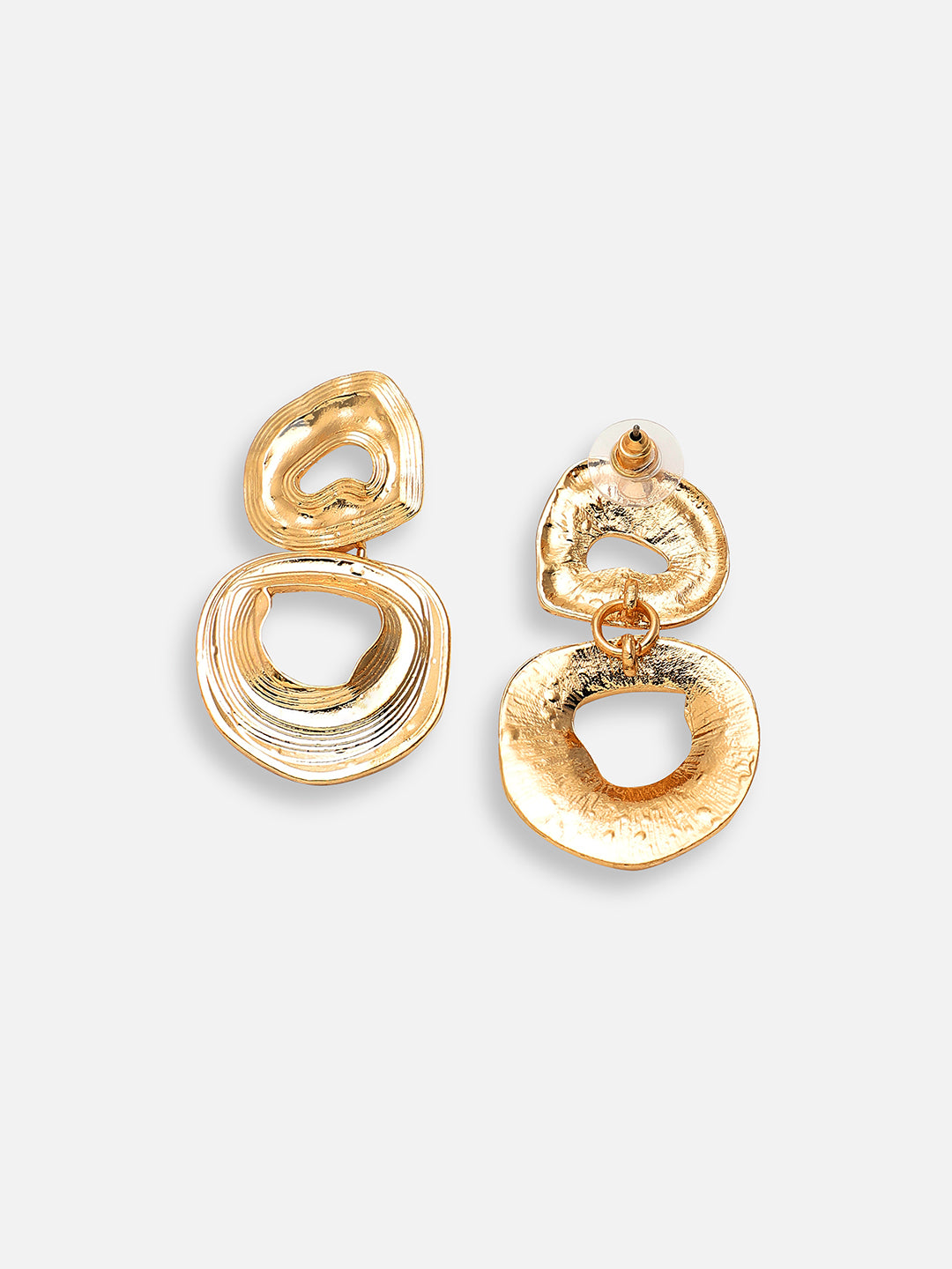 Women Gold Plated Party Designer Drop Earring