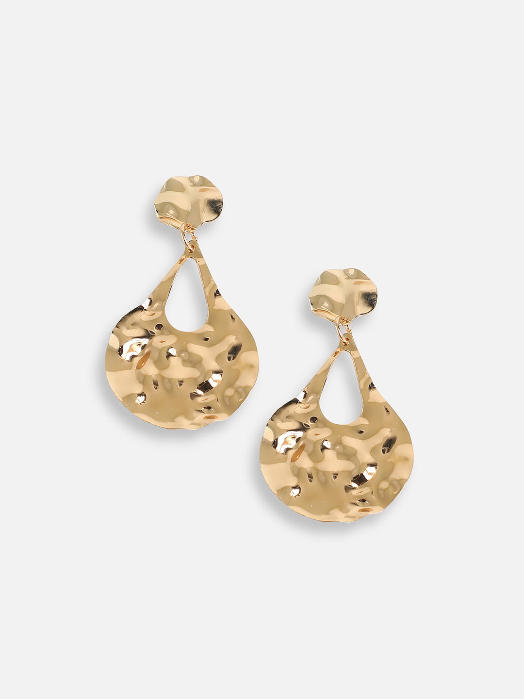 Women Gold Plated Party Designer Drop Earring