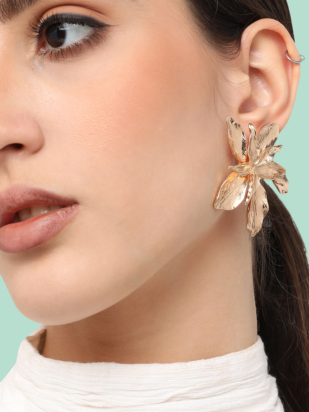 Women Gold Earrings