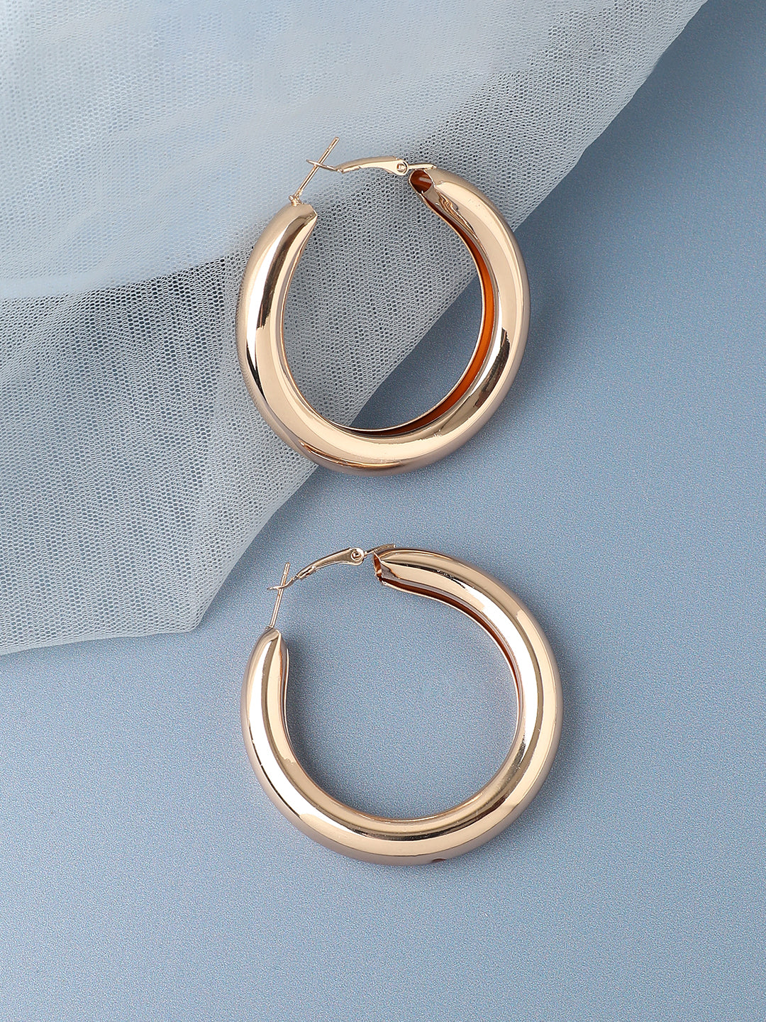Women Gold Designer Casual Stud