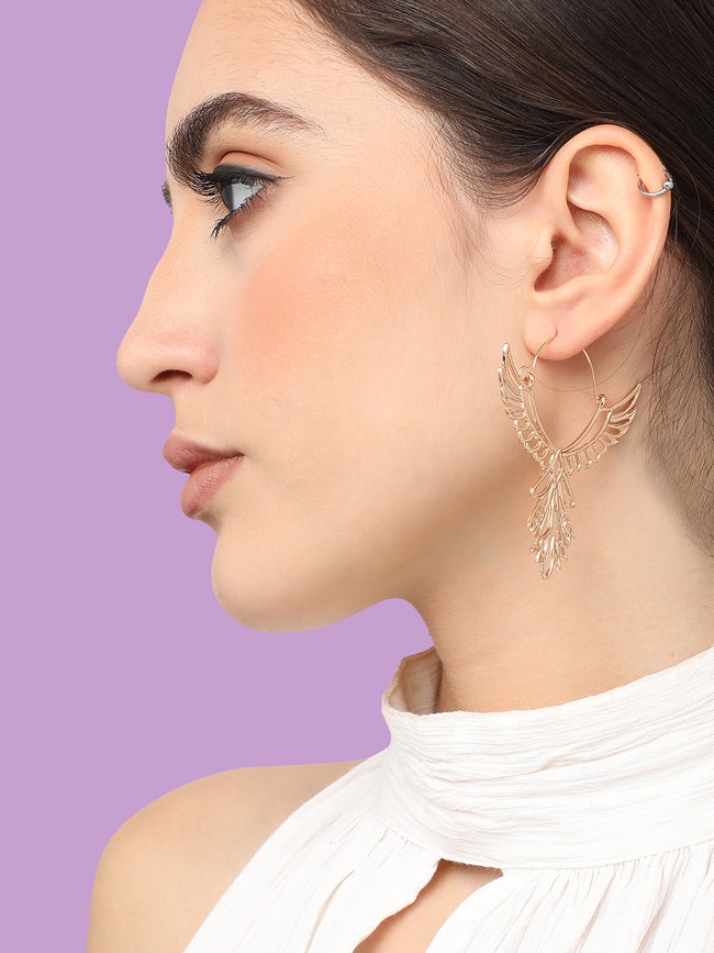 Women Gold Earrings