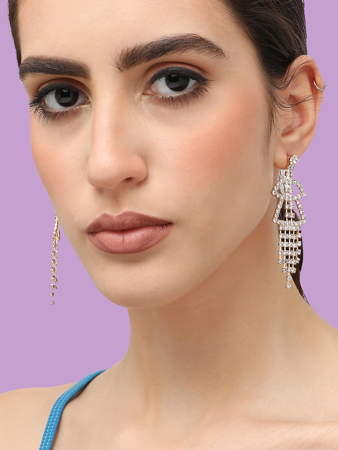 Women Gold Earrings