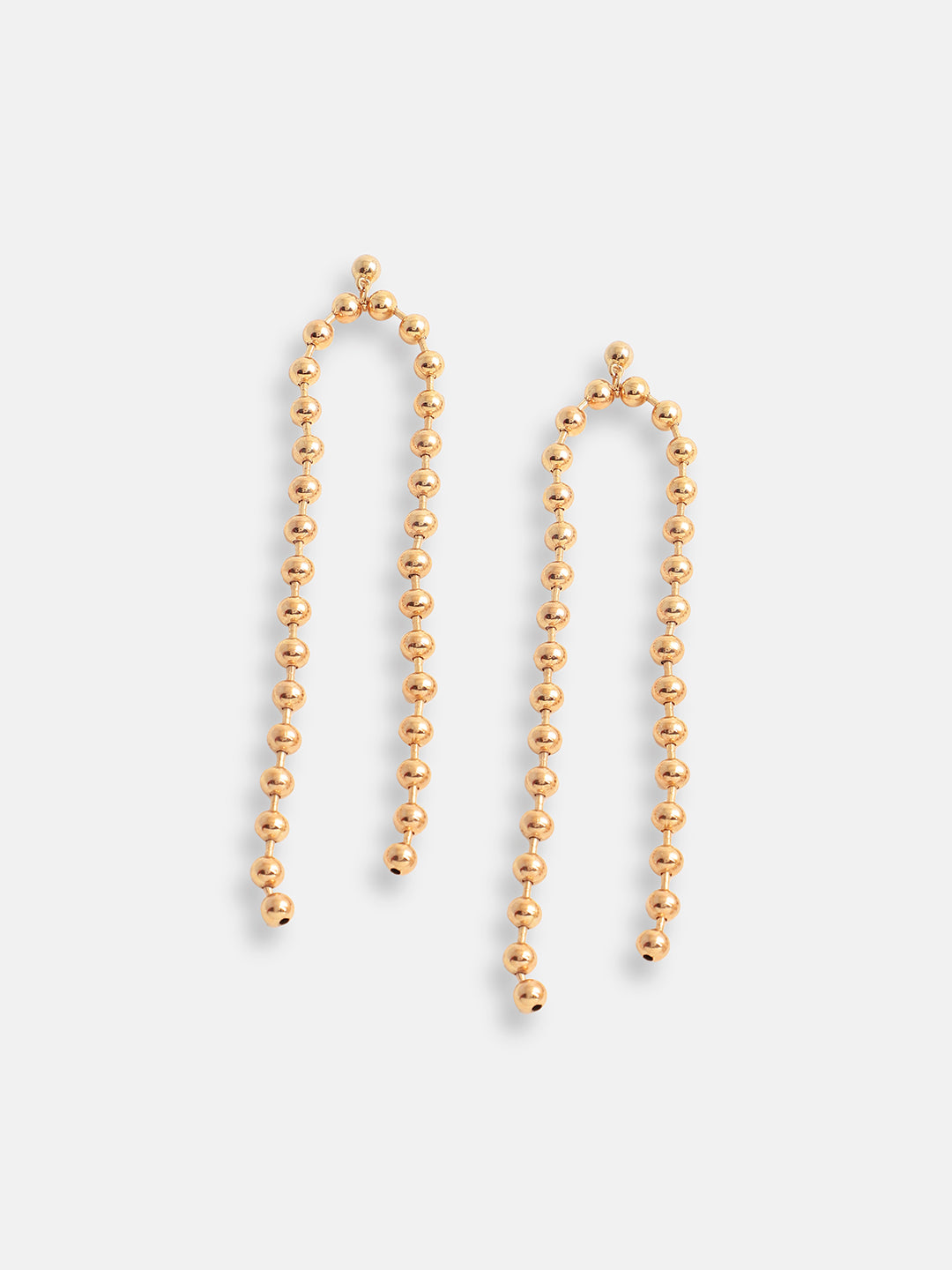 Women Gold Plated Designer Party Drop Earring