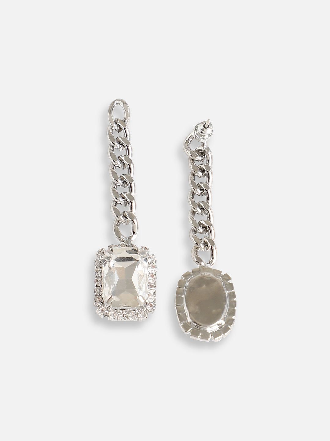 Women Silver Gold Plated Designer Party Drop Earring
